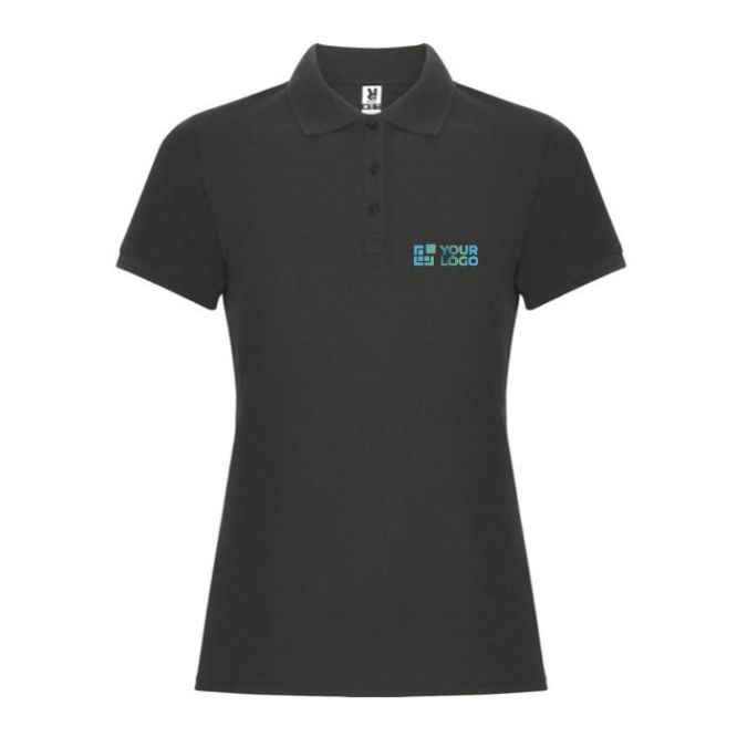 Polo da donna in tessuto piqué di cotone e poliestere 190g/m² Roly