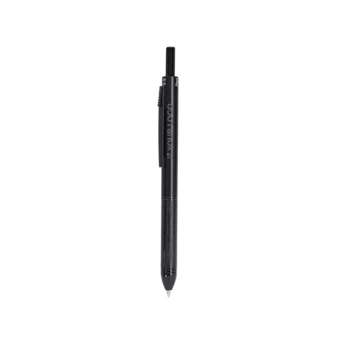 Penna in alluminio con 3 colori di inchiostro e portamina da 0,5 mm