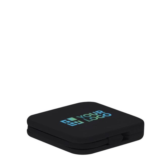 Powerbank quadrato in ABS con connessione tipo C da 1.200 mAh