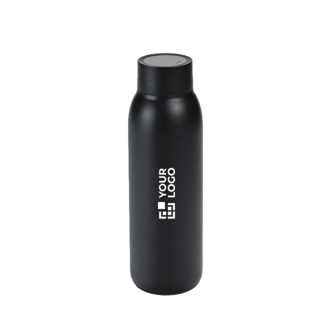 Borraccia in acciaio riciclato con ricarica wireless e antigoccia 610ml