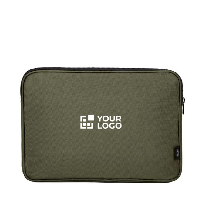 Custodia per computer portatile in nylon riciclato resistente e impermeabile 15,6''