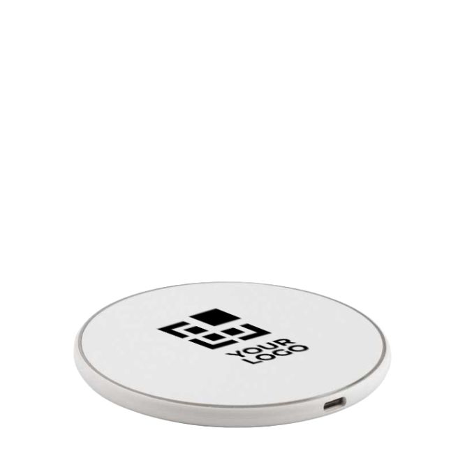 Caricatore wireless magnetico in plastica riciclata con USB-C e 15W