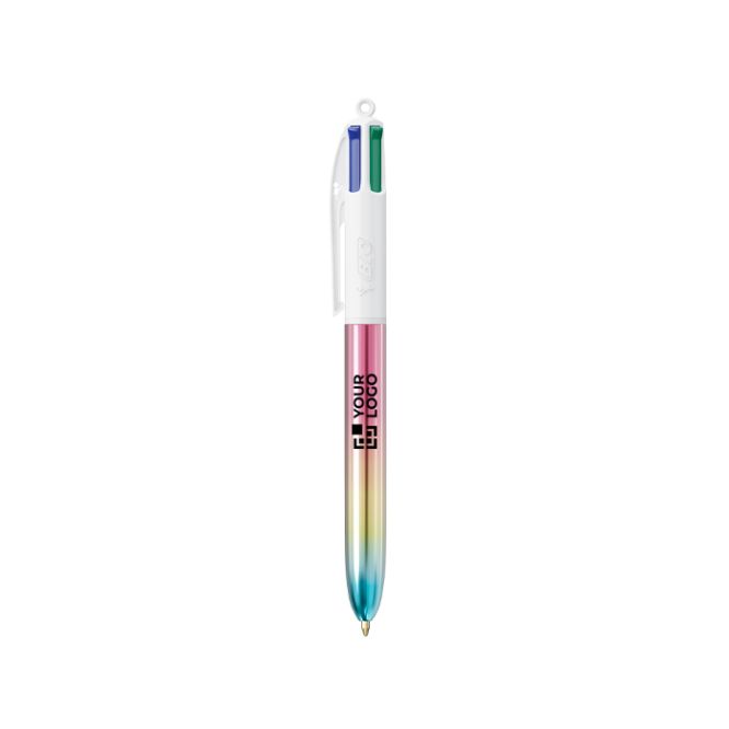 Penna in plastica stile sfumato con inchiostro a 4 colori Gradient BIC®