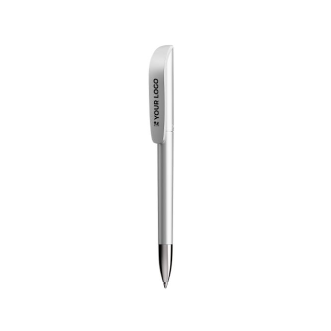 Penna a sfera in plastica ricaricabile con inchiostro nero Super Clip Glacé BIC®