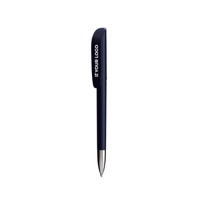 Penna a sfera in plastica ricaricabile con inchiostro nero Super Clip Soft BIC®