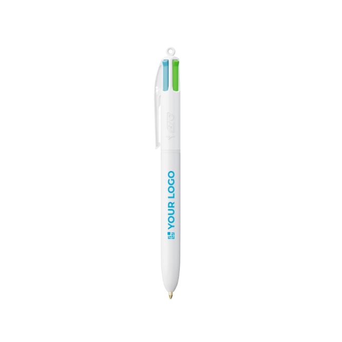 Penna a sfera in plastica BIC® con inchiostro in 4 colori originali