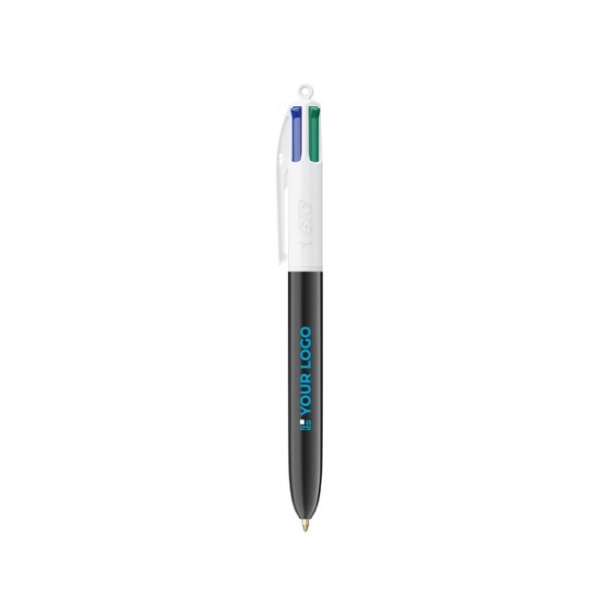 Penna a sfera in plastica riciclata prodotta nell’UE con inchiostro a 4 colori BIC®