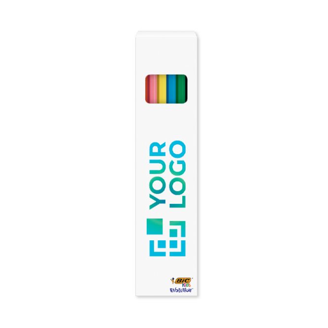 Set da colorare riciclato con certificazione FSC® e 6 matite BIC®