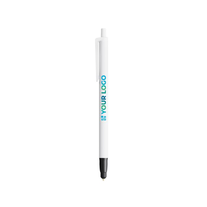 Penna a sfera in plastica con puntatore touch e inchiostro blu Clic Stic BIC®
