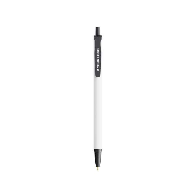 Penna a sfera in plastica riciclata con ampia area di stampa e inchiostro blu BIC®