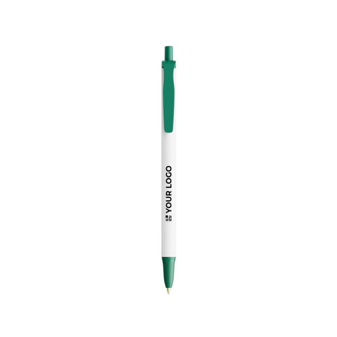 Penna a sfera in plastica riciclata con ampia area di stampa e inchiostro nero BIC®