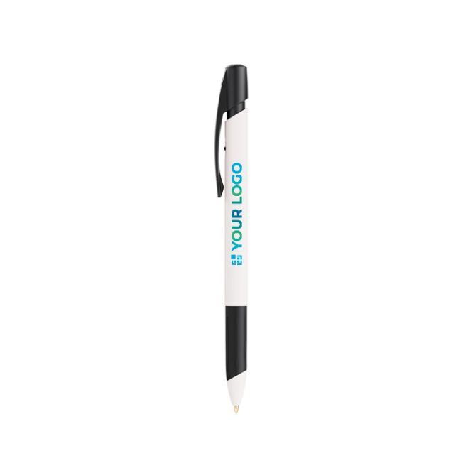Penna a sfera in plastica riciclata con grip morbido e inchiostro blu BIC®