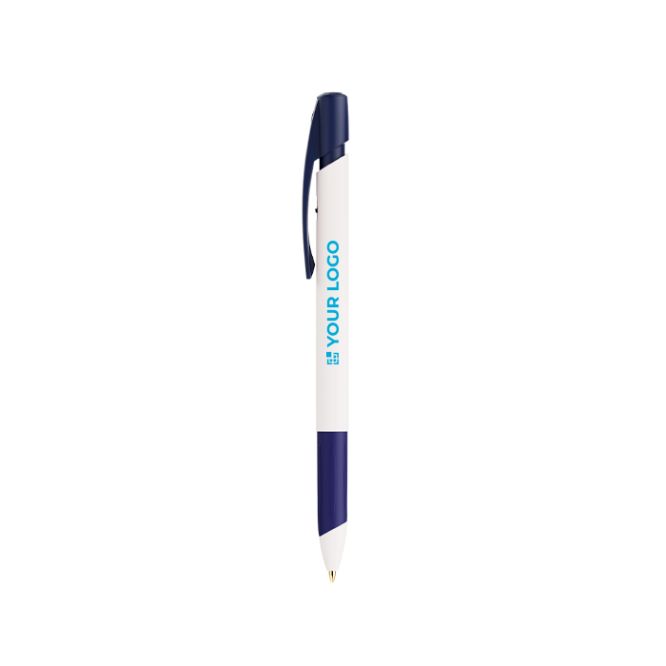 Penna a sfera in plastica riciclata con grip morbido e inchiostro nero BIC®