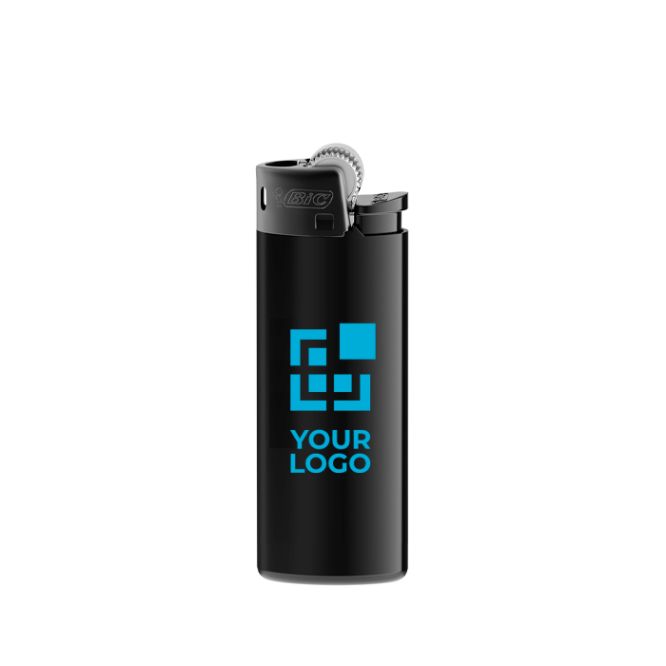 Accendino nero in plastica di piccole dimensioni con sicurezza per bambini BIC® J25