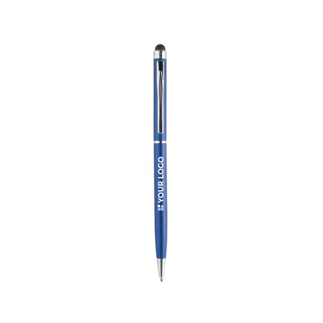 Penna a sfera metallica multifunzione con stilo touch e inchiostro blu BIC®