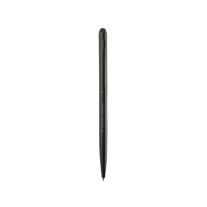 Penna a sfera in metallo con funzione touch e inchiostro nero Sleek Stylus BIC®