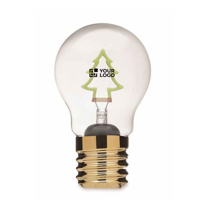 Lampadina LED decorativa con design a filamento e alimentazione a batterie