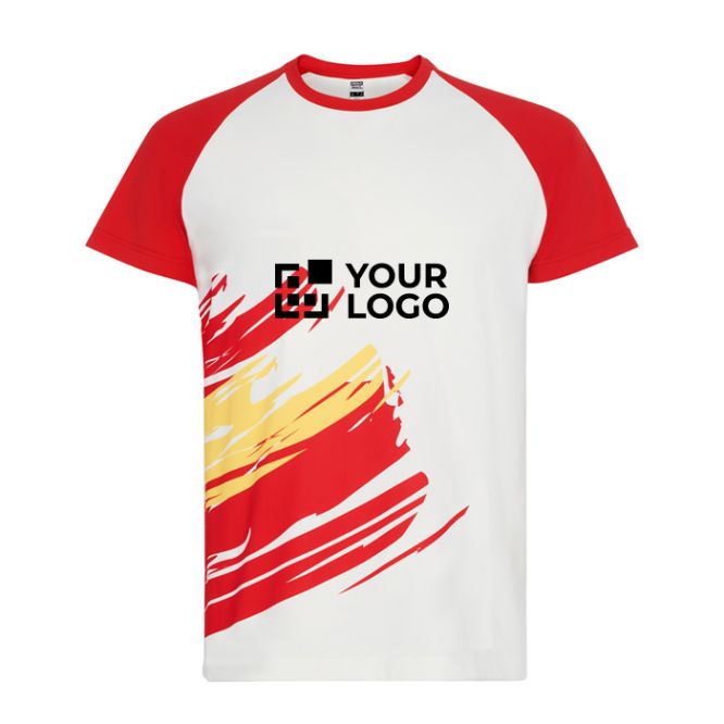 T-shirt selezioni manica corta effetto cotone 190 g/m2 Roly Direct Forza