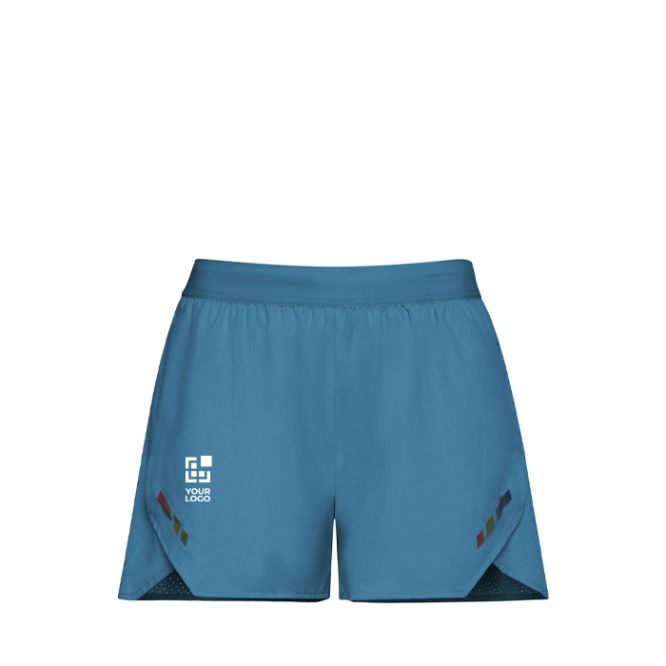 Pantaloncini da running in poliestere traspirante da donna 110 g/m² Roly Direct Stratos