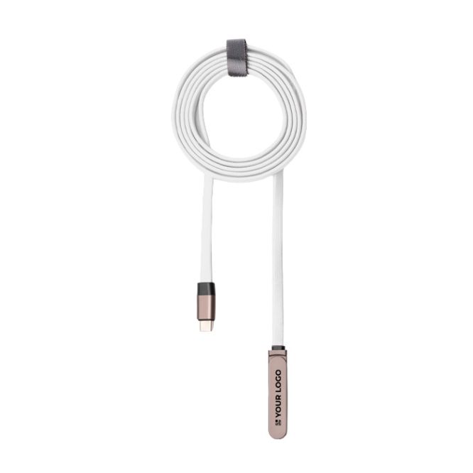 Cavo caricatore tipo C pieghevole con supporto per cellulare 60W