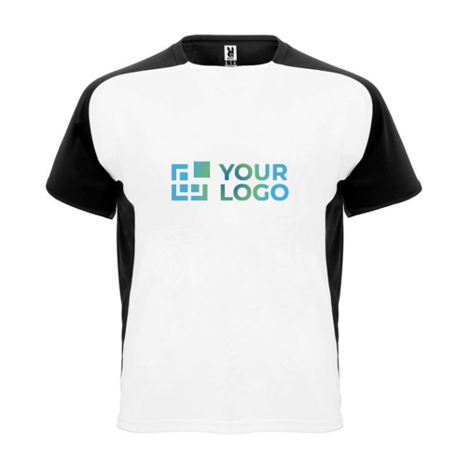 T-shirt tecnica raglan in poliestere 140 g/m2 Roly Direct Bugatti 