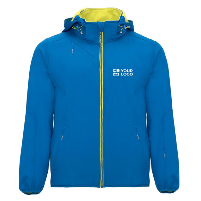 Softshell con cappuccio rimovibile e tasche Roly Direct Siberia 
