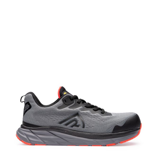 Calzature da lavoro unisex traspiranti con suola in gomma morbida Roly Onyx