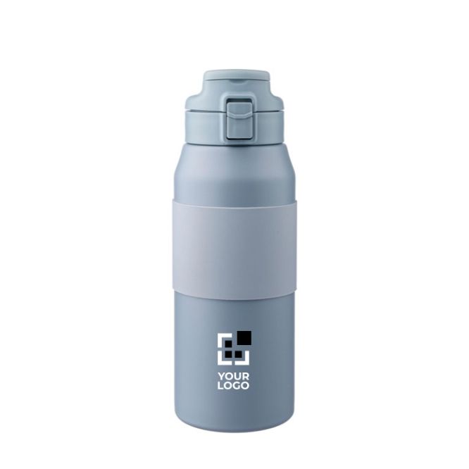 Borraccia in acciaio inox con pulsante per aprire il beccuccio 800 ml