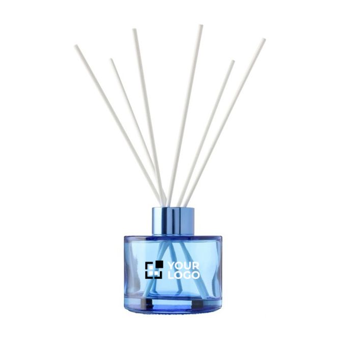 Diffusore in vetro con diverse fragranze e 6 bastoncini di bambù 100ml