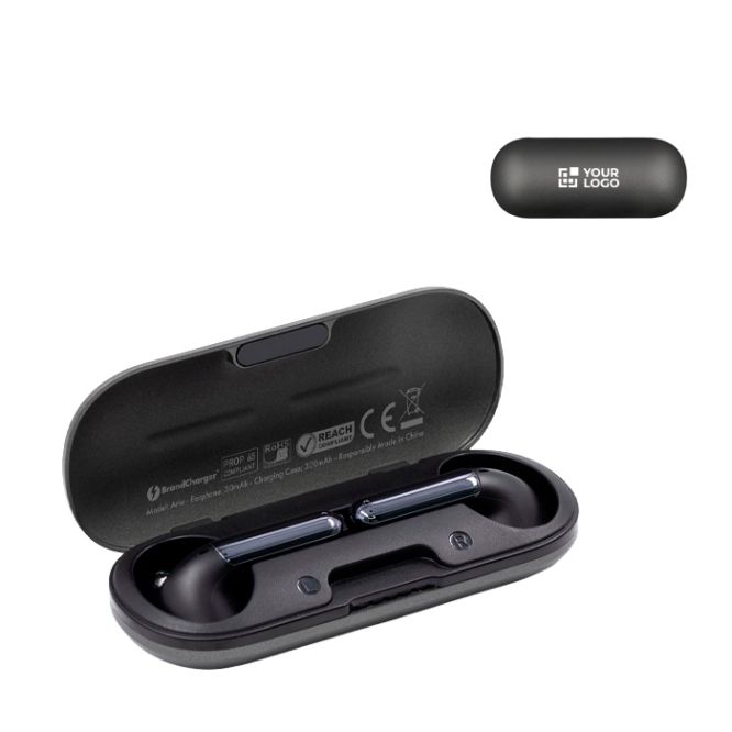 Auricolari wireless con custodia di ricarica USB-C BrandCharger