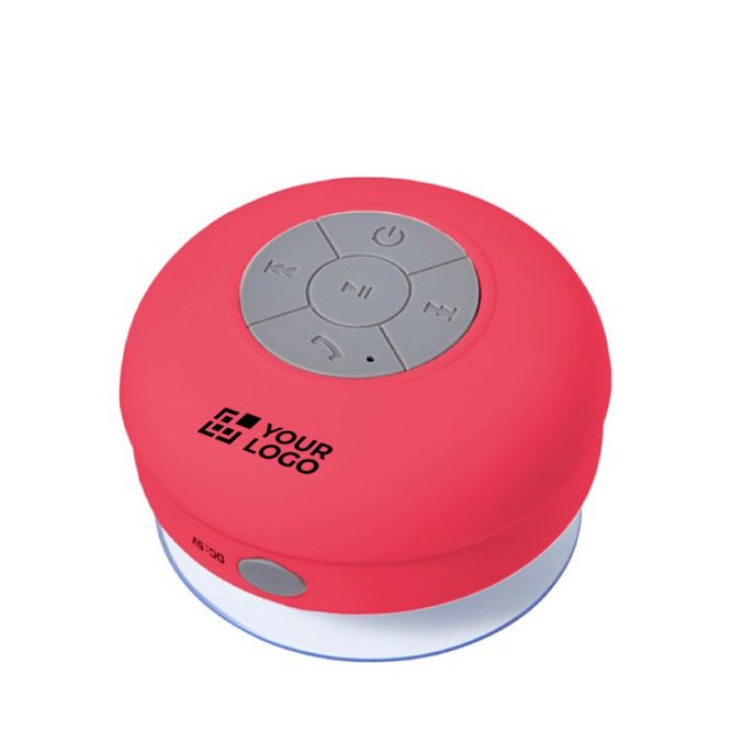 Speaker wireless impermeabile con ventosa e vivavoce