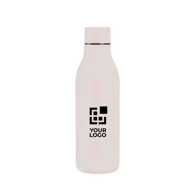 Borraccia in acciaio inox a doppia parete con tappo coordinato 500 ml