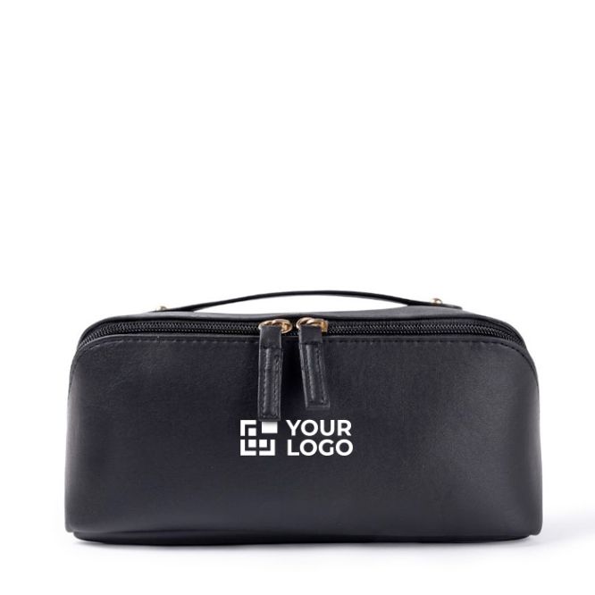 Beauty case da viaggio in PU con finitura morbida 400 g/m2