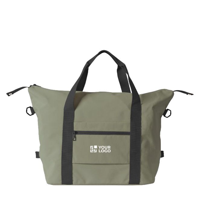Borsa in poliestere ideale per viaggi o sport con fascia per trolley