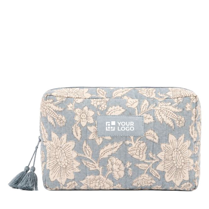 Necessaire in cotone e poliestere con stampa premium 220 g/m²