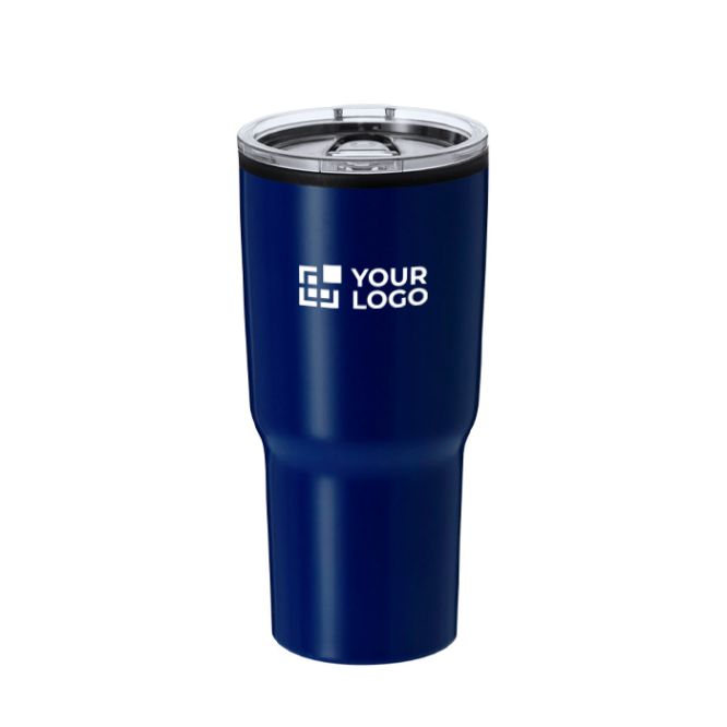 Bicchiere in acciaio inox a doppia parete con dosatore 580 ml