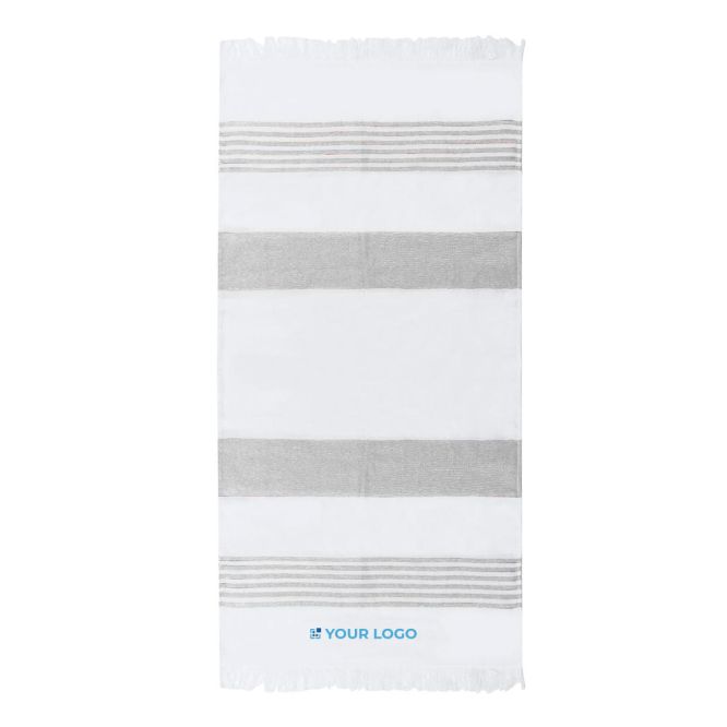 Telo mare SEAQUAL in cotone e poliestere riciclato 300 g/m2 70x140cm