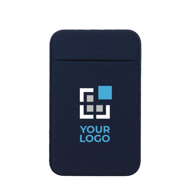 Porta tessere adesivo smartphone materiale elastico personalizzabile