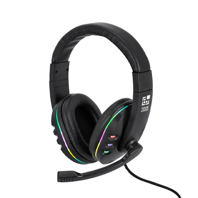 Cuffie da gaming retroilluminati con luce LED