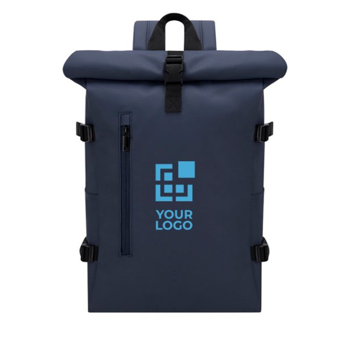 Zaino in PU per laptop con tasche multiple, ideale per viaggi 15''