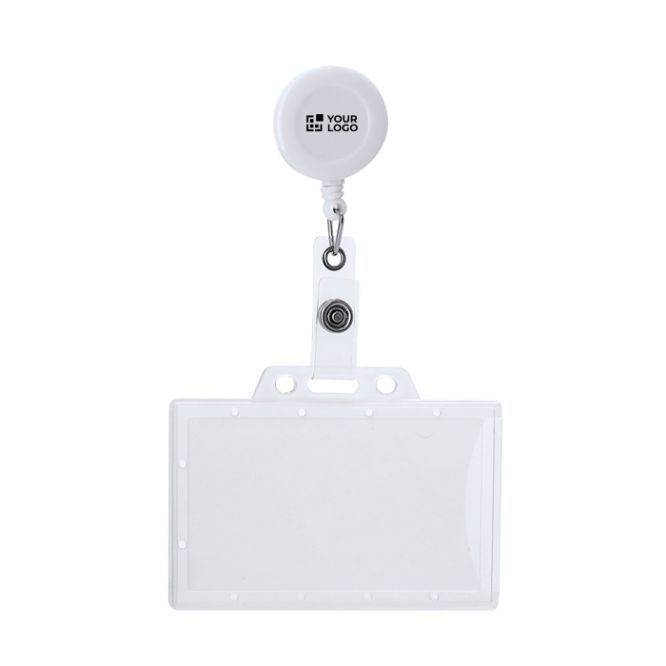 Lanyard estensibile con portacarte rigido e cordino da 70cm