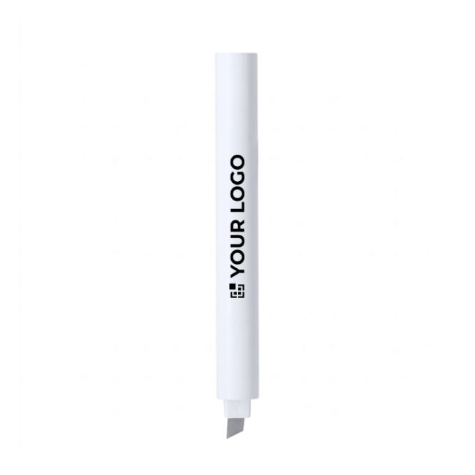 Penna cutter in plastica con finitura opaca e inchiostro blu