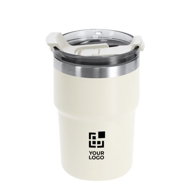 Bicchiere termico da asporto a doppia parete con chiusura ermetica 350 ml