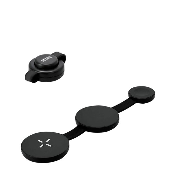 Caricatore wireless magnetico e pieghevole 3 in 1 con USB-C 15W