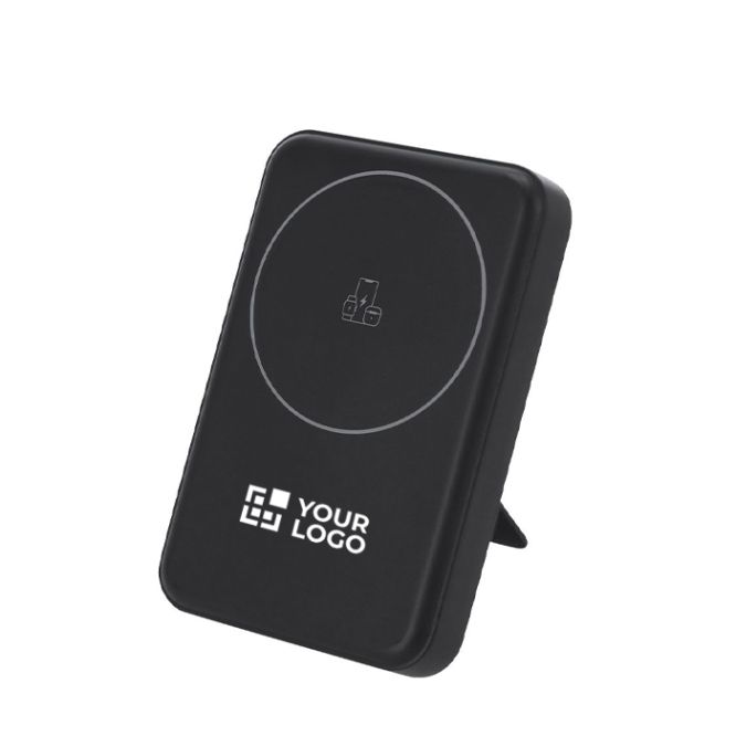 Power bank magnetico 3 in 1 con supporto posteriore regolabile 10000mAh