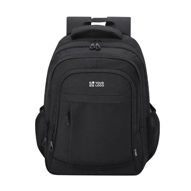 Zaino in RPET imbottito per laptop con fascia per trolley 15''