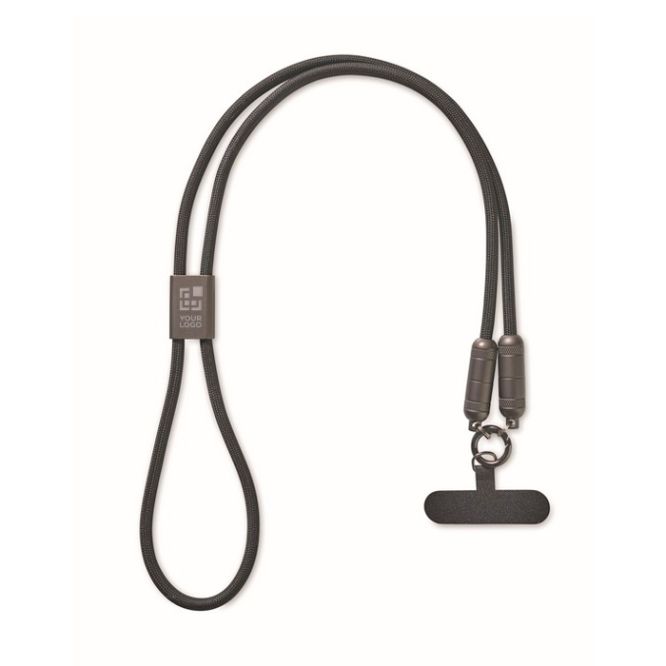 Lanyard per cellulare con cavetto di ricarica USB-C da 60 W