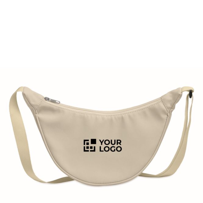 Borsa a tracolla crossbody in RPET con tasca principale