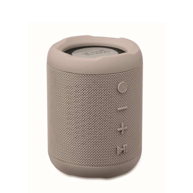 Piccolo altoparlante wireless in tessuto RPET 3 ore di riproduzione