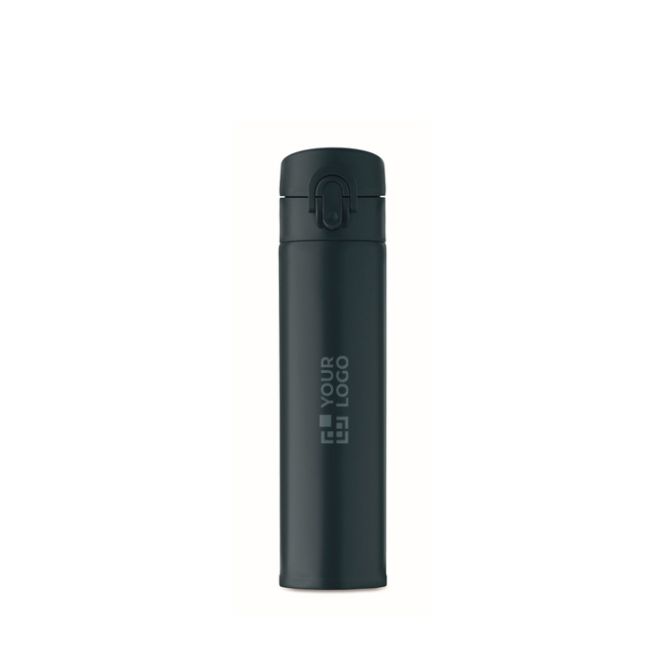 Borraccia anti-perdita in acciaio inox con apertura a pressione 300ml